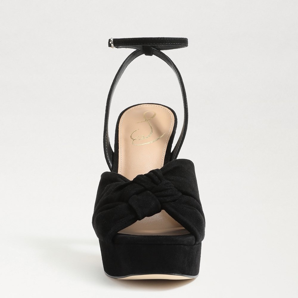 Sam Edelman Kristen Black Suede 8.5 - Picture 6 of 12